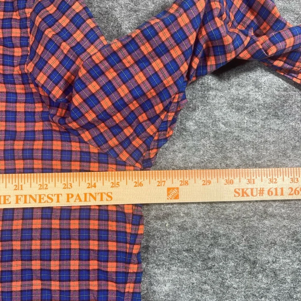 Polo Ralph Lauren Men's Red Plaid Long Sleeve Button-Down Shirt, X-large